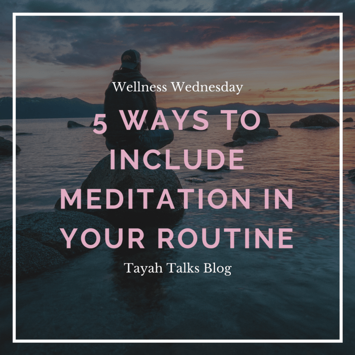 3 Simple Steps to Create a Meditation Routine